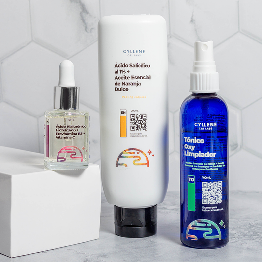 Rutina Controladora de Sebo para Piel con Acné